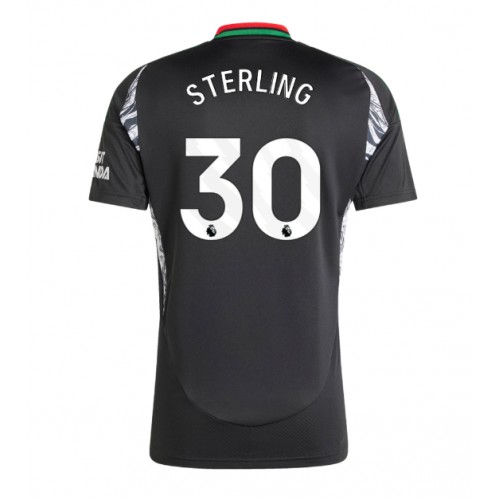 Pánský Fotbalový dres Arsenal Raheem Sterling #30 2024-25 Venkovní Krátký Rukáv